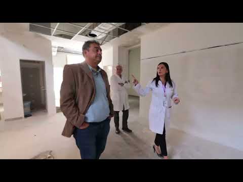 El ministro Mangione supervisó el funcionamiento de los servicios de salud en el hospital Oñativia