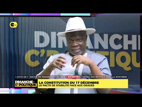 LA CONSTITUTION DU 17 DÉCEMBRE : LE PACTE DE STABILITÉ FACE AUX ORAGES