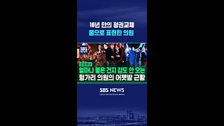 헝가리 16년 만의 정권 교체, 기쁨을 춤으로 표현한 하원 의원 #shorts