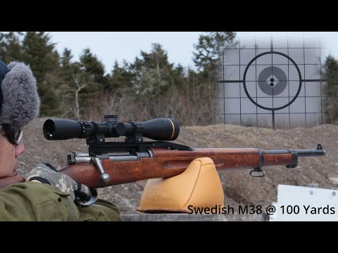 BadAce NDT (No Drill Tap) Swedish Mauser Scope Mount and accuracy video at 100 yards
