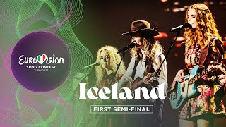  Okay, I’m here for Icelandic Haim! It’s pleasant, but a little underwhelming given what Iceland usually sends. 6.5/10
Mariah: I like that it's three women on guitars who look like different styles from the '70s, but it's a very forgettable song. 5/10
Ben: Ngl, this is kinda underwhelming – where are the monster costumes and the drum solos? I think "Volcano Man" would have been a better choice. 4/10
Total: 15.5/30