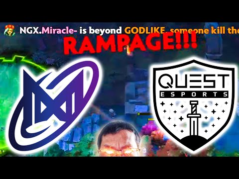 NIGMA vs QUEST - MIRACLE RAMPAGE AT TI13!!! ▌THE INTERNATIONAL 2024 CLOSE QUALIFIER DOTA 2