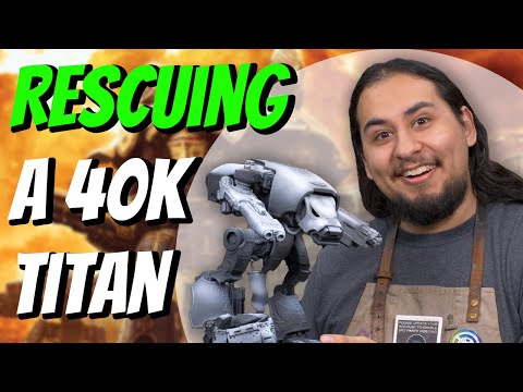 I Built one of 40k's Most Expensive Models Ever! Forge World Titan