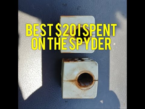 SWAY BAR BUSHING INSTALL ON A CAN AM SPYDER F3