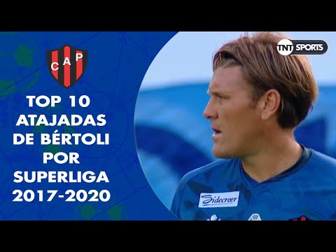 Top  10 atajadas de BÉRTOLI en Superliga (2017 - 2020)