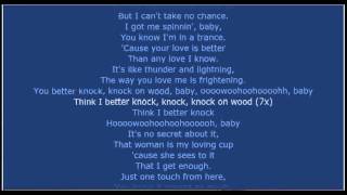 AMII STEWART Knock on wood lyrics