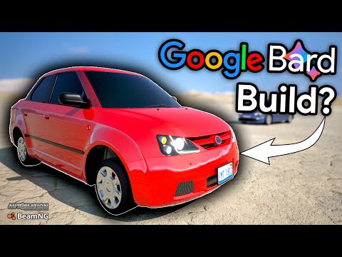 Can Google Bard AI Design The Perfect Car? | Automation Game & BeamNG.drive