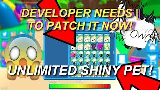 UNLIMITED 😱 SECRET PETS! GLITCHED CODES! DEVELOPERS NEEDS TO SEE THIS NOW! IN BUBBLE GUM SIMULATOR!