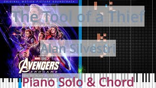 🎹The Tool of a Thief, Solo &amp; Chord, Alan Silvestri, Synthesia Piano