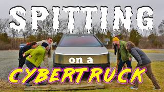Spitting on a Cybertruck thumbnail