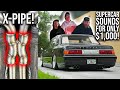 V12 TOYOTA CENTURY Exhaust UPGRADE! New X PIPE made it sound like a SUPERCAR!