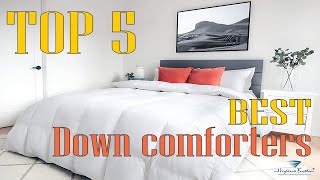5 of the Best Goose Down Comforters (Buying Guide 2022)