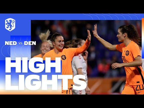 GOOD WIN! 🦁 Highlights OranjeLeeuwinnen - Denemarken (15/11/2022)