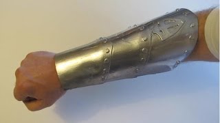 Make Craft foam Armor Vambraces (forearms)