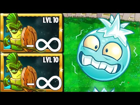 PvZ 2 Power Up INFINITE - Every Plant Max Level Vs Team Duckytube Conehead Zombie - Who is best?