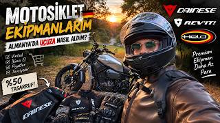 Almanya’da Ucuza Motosiklet Ekipmanı Nasıl Alınır? | Tüm Ekipmanlarım 