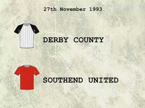 Derby County vs Southend United 1993/94