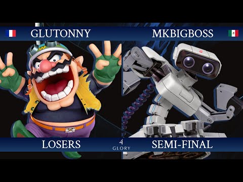 GLUTONNY VS MKBIGBOSS - LOSERS SEMI-FINAL  -  GLORY 4