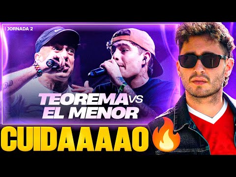 WHAT A MADNESS 🐐 BLON reacts to TEOREMA vs EL MENOR in FMS WORLD SERIES