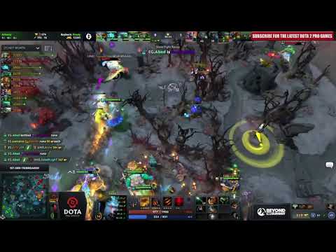 Crazy juke from Arteezy Phantom Lancer leads to winning a fight - EG vs Undying
