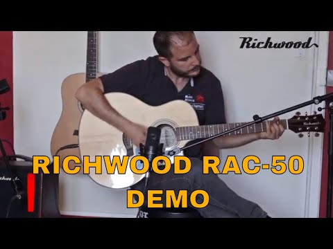 Combo Amplifier for Acoustic Richwood RAC-50
