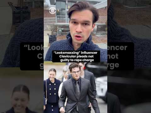 "Looksmaxxing" influencer Clavicular pleads not guilty to rape charge #shorts