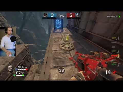 Hard Molten Match Up: Anarki has to use his speed - Квейк Чемпионы