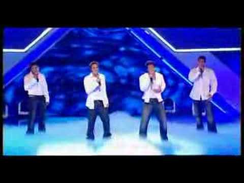 Vocal Group 4Tune - I'll Be There - X Factor 2005