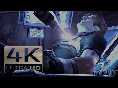 Resident Evil 4 (2005) - Leon & Ashley remove their Parasite