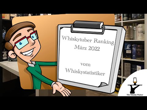 Whiskytuber Statistik März 2022 vom Whisky Statistiker