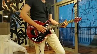 Video thumbnail for Brian May Super guitar with Greg Fryer treble booster. by Brad Falkner