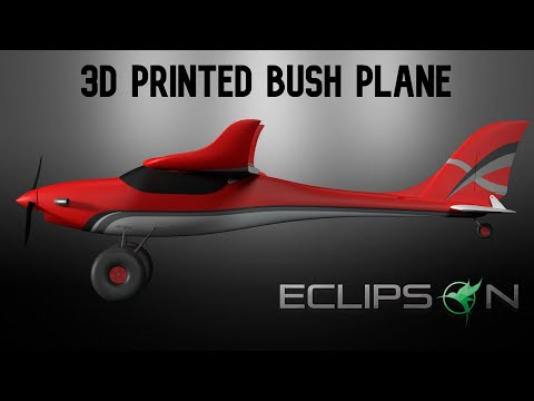 Eclipson model C - 3D printed RC bush plane