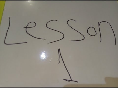 Learn Arabic with Dina 1 - Arabic Alphabet Introduction