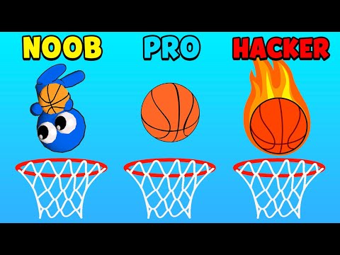 NOOB vs PRO vs HACKER - Basket Battle - YouTube