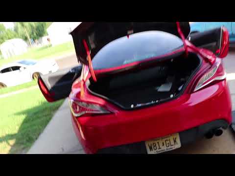 Seibon carbon fiber trunk install