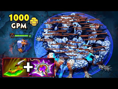 Insane 59Kills Ursa Brutal Burst Damage Swift Blink + Nullifier Builds 1000+ GPM Dota 2