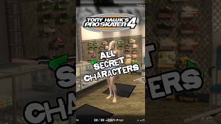 Download lagu Tony Hawk's Pro Skater 4 All Secret Characters #gaming #thps #tonyhawk #gamingshorts #shorts #games mp3
