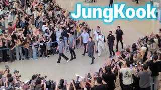 BTS JungKook  Humble Prince  Airport Arrival