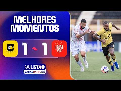 SÃO BERNARDO 1 X 1 NOROESTE | MELHORES MOMENTOS | 3ª RODADA | PAULISTÃO CASAS BAHIA 2026