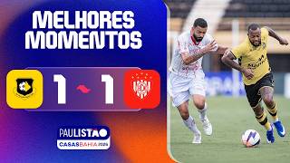 SÃO BERNARDO 1 X 1 NOROESTE | MELHORES MOMENTOS | 3ª RODADA | PAULISTÃO CASAS BAHIA 2026