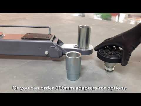 Clear floor electrical release two post lift U-T40EA from Unite brand