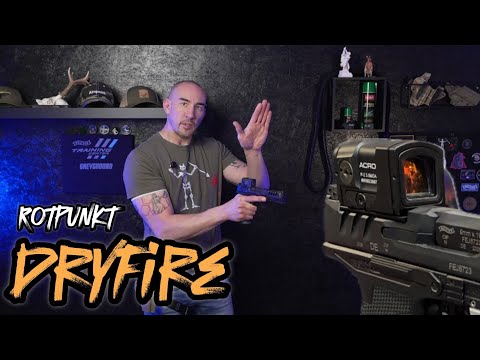 🔴 Dryfire with red dot sight – how to reliably find the dot #dryfire #handguntraining