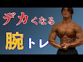 【腕トレ】ボディビル日本6位が実際にやっているバキバキの腕を作るガチトレメニュー内容の詳細を大公開!オーバーワーク【嶋田慶太】