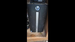 HP Pavilion Desktop computer how to remove DVD drive for replacement