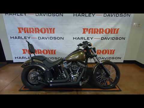 2013 Harley-Davidson Softail Blackline FXS 103