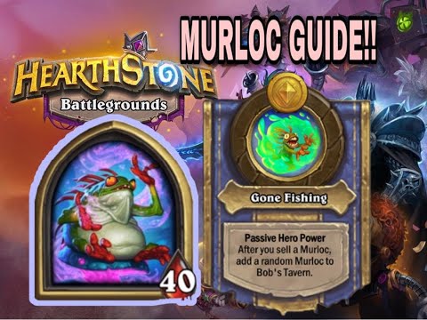 EASY MURLOC GUIDE !! FISHING MURLOCS IS FUN  - HEARTHSTONE BATTLEGROUNDS