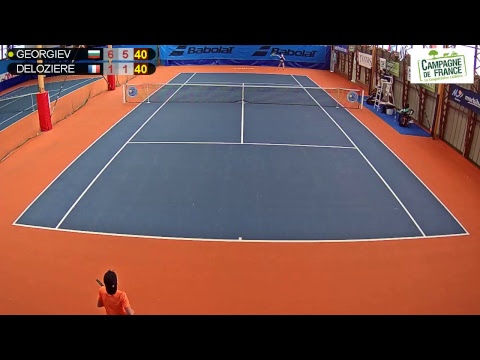 GEORGIEV Georgi (BUL) VS DELOZIERE Jean (FRA) - Tennis Club Auray - Auray 2