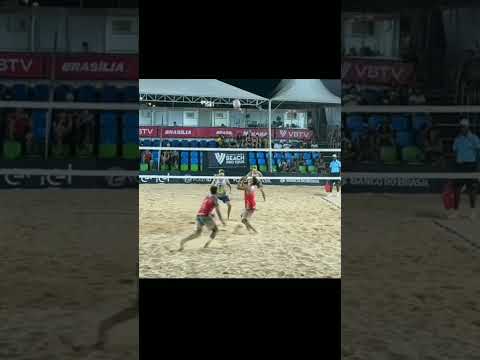 Best volleyball 🏐  Duo #volleyball #olympics  #outdoorgames
