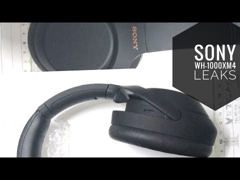 Sony WH-1000XM4 wireless headphones leaked images suggest big updates