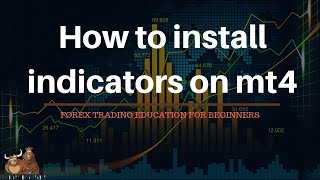 How to Add indicator to MT4 terminal |How to Add Ex4 File to MT4 | How to Add Indicator on MT4
